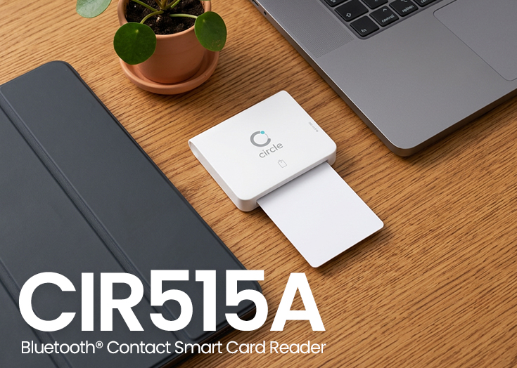 AB Circle unveils the CIR515A: A Bluetooth&reg; Contact Smart Card Reader