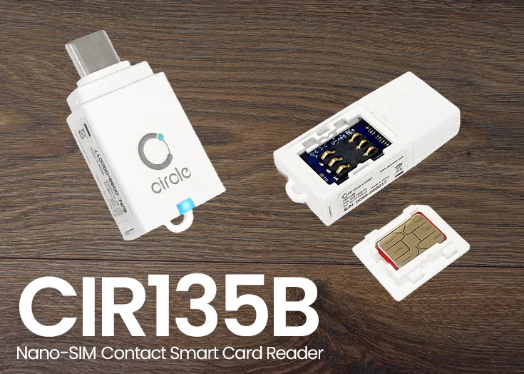 AB Circle introduces CIR135B Nano-SIM Contact Smart Card Reader to Empower Mobile Security and Secure Digital Transactions