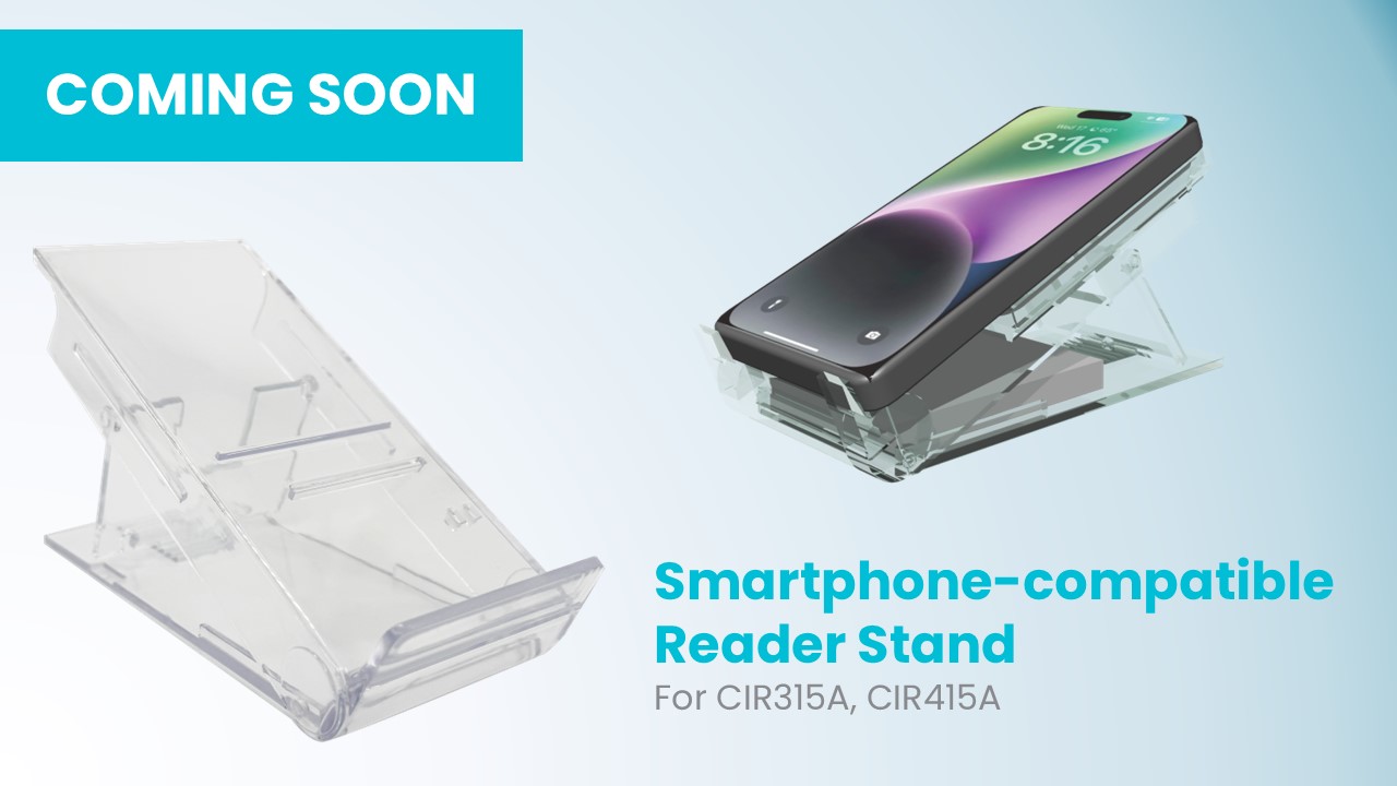 Smartphone-compatible Reader Stand - For CIR315A, CIR415A