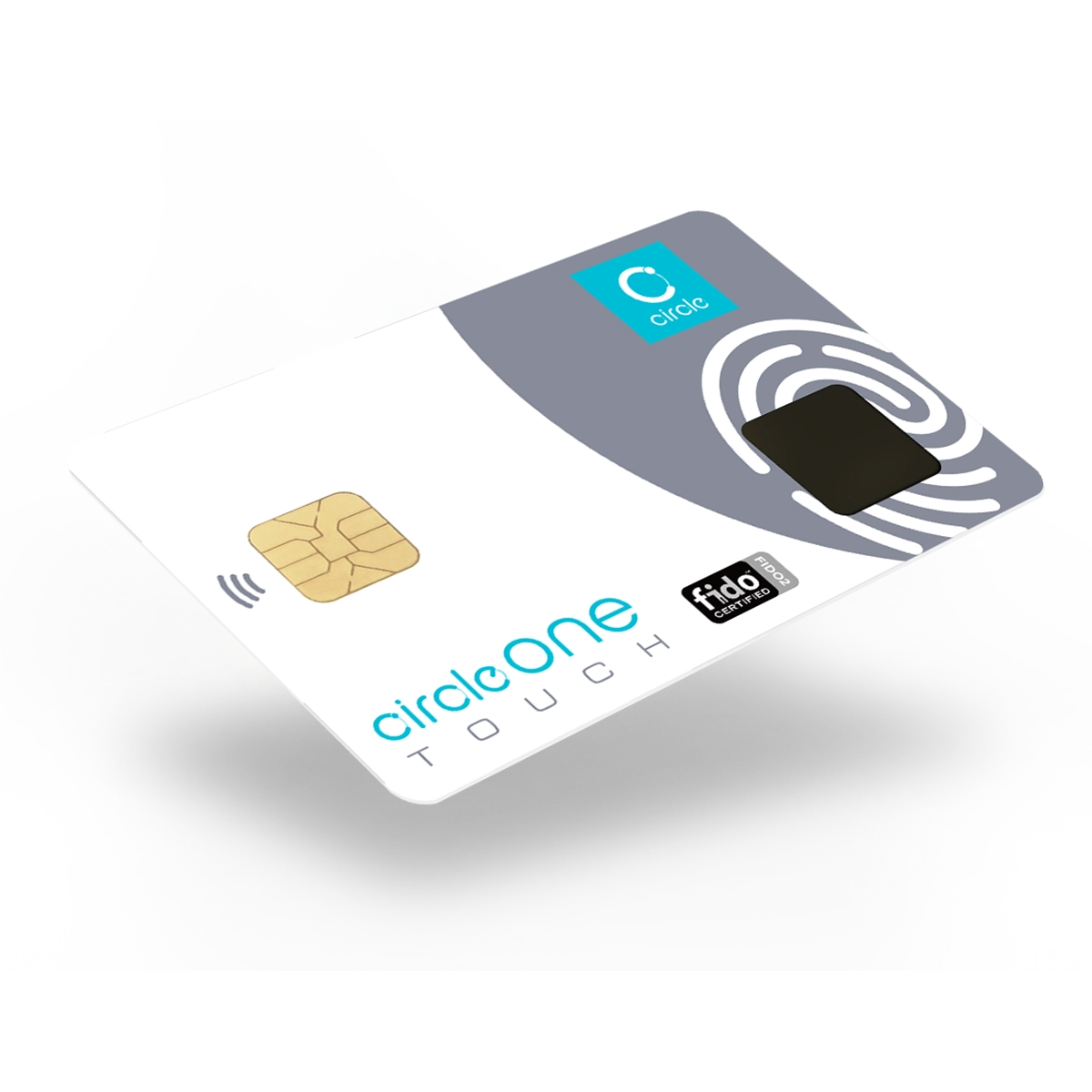 CircleONE Touch Biometric FIDO2 Dual-Interface Security Card